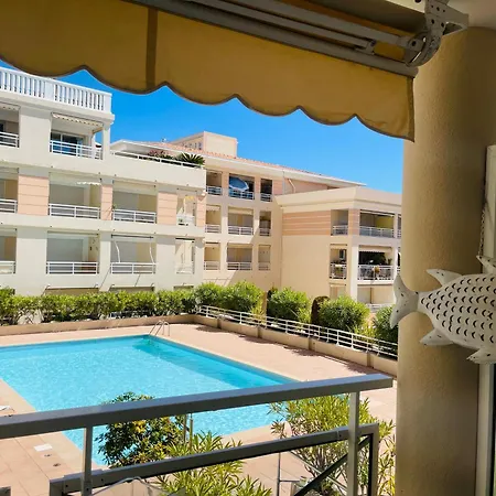 Port Azur 4 P - Pool Golfe Juan 5 Min Cannes *
